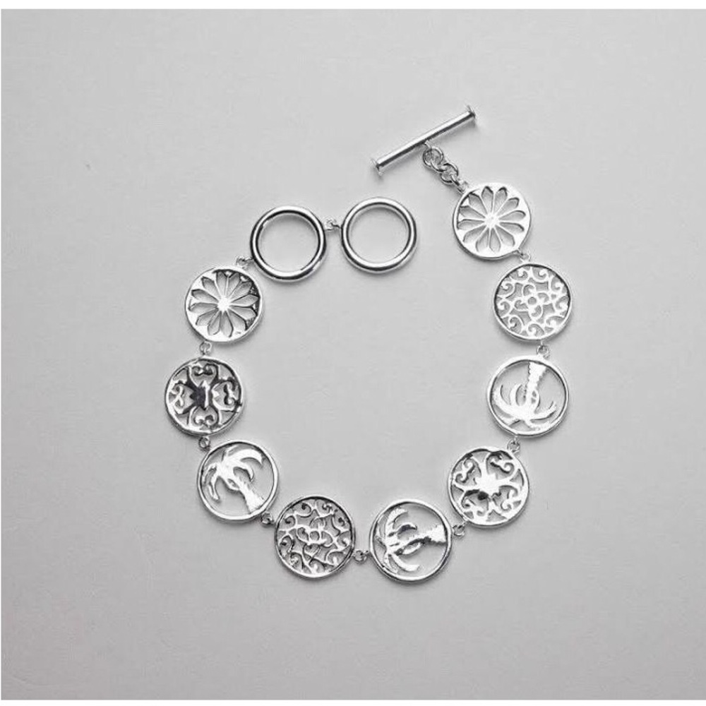 Southern Gates Collection-Palmetto and Gate Bracelet Sterling!!!